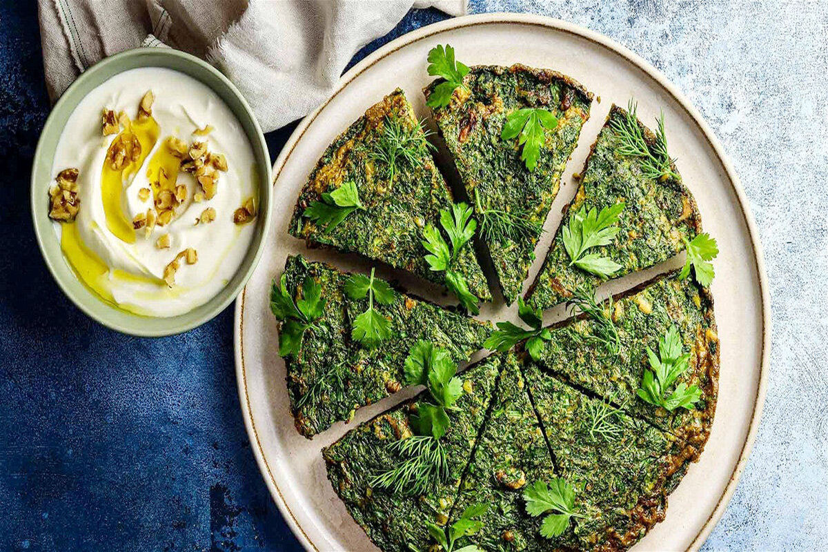 طرز تهیه کوکوی جعفری؛ غذای اقتصادی