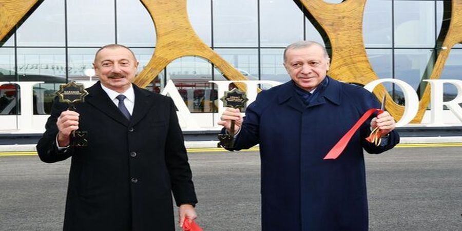 هدیه خاص اردوغان به علی‌اف !+عکس 