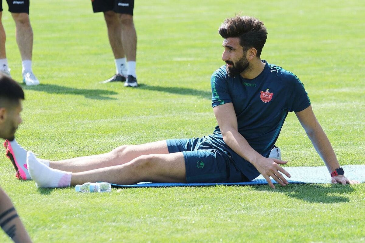 مقصد عجیب بازیکن پرسپولیسی